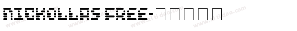 Nickollas Free字体转换